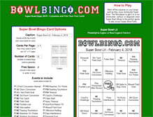 Tablet Screenshot of bowlbingo.com